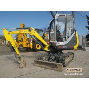 Minikoparka gąsienicowa Wacker Neuson 2404 VDS z sysytemem poziomowania kabiny
