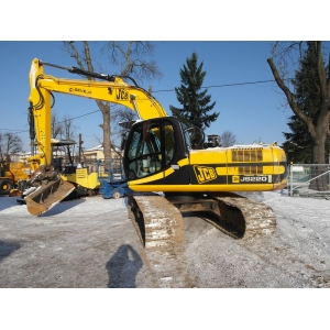 Koparka gąsienicowa JCB JS 210 błotniak szerokie gąsienice