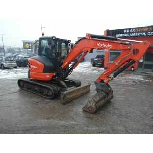 Minikoparka gąsienicowa Kubota U48-4, 1200 mtg