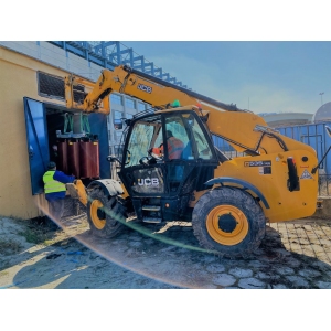 Wynajem ładowarki teleskopowej wys.podnoszenia 7 m.