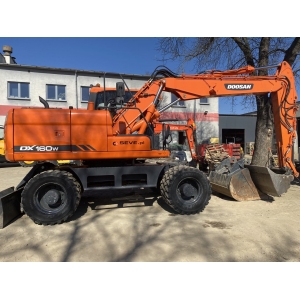 Wynajem koparki kołowej Kraków 17 ton.