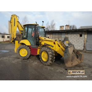 Koparko-ładowarka Komatsdu WB 93-S, tylko 1875 mth